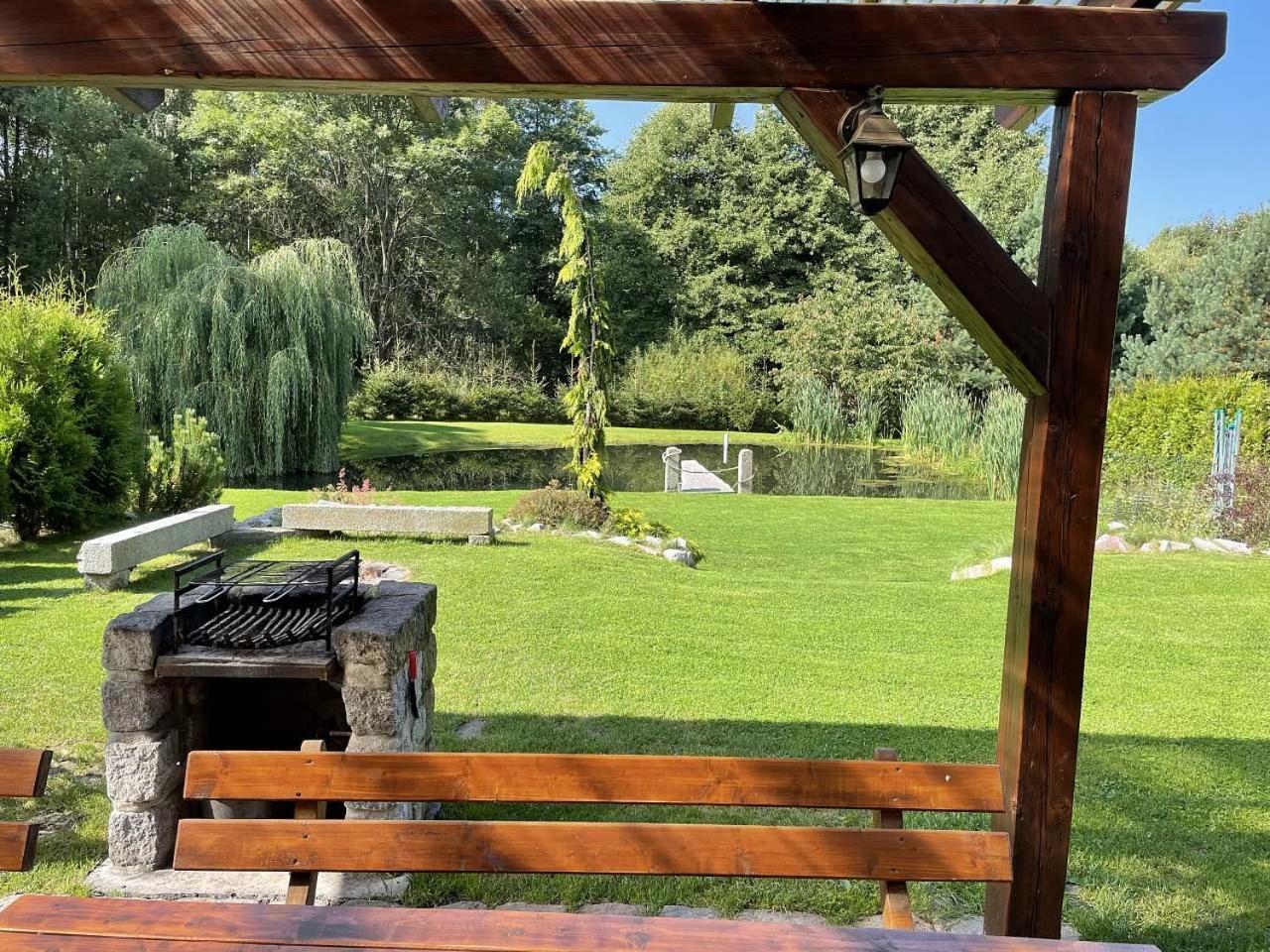 Domek U rybníčku Krásná Lípa Exteriér fotografie