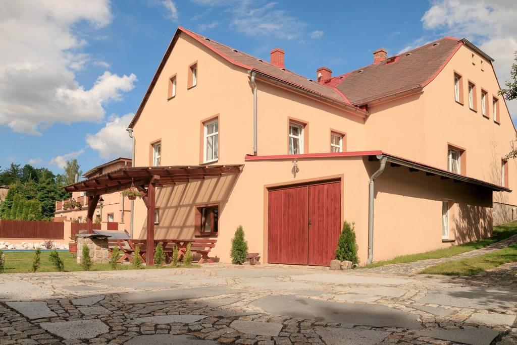 Domek U rybníčku Krásná Lípa Exteriér fotografie
